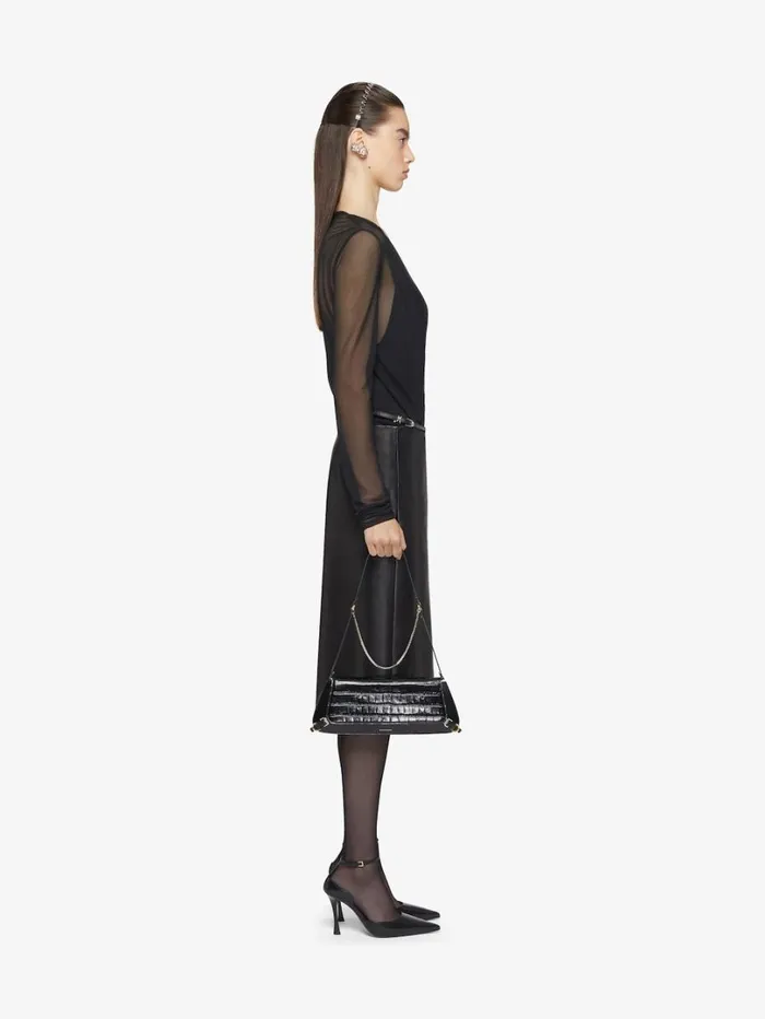 Givenchy Draped Blouse In Jersey Black Women Tops and Shirts