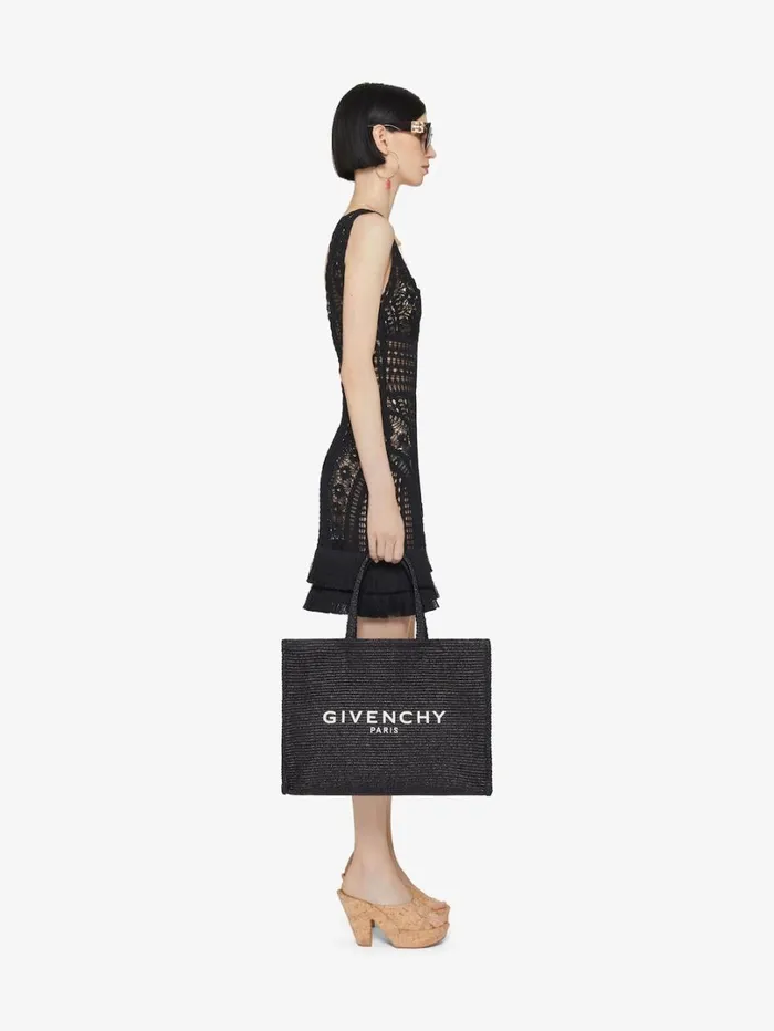 Givenchy Dress In Crochet Black Women Dresses