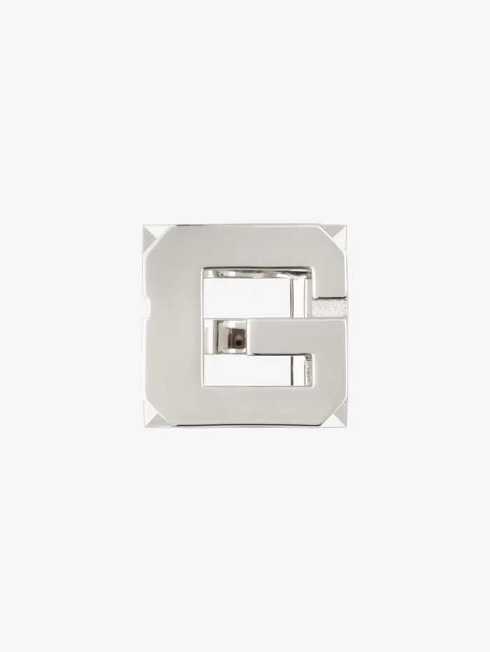Givenchy G Cube Ring In Metal Silvery Men Jewelry Givenchy G Cube Ring In Metal Silvery Men Jewelry