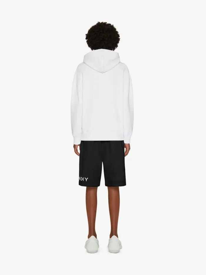 Givenchy GIVENCHY Archetype Bermuda Shorts In Fleece Black Men Pants and Shorts