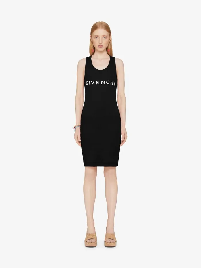 Givenchy GIVENCHY Archetype Tank Dress In Jersey Black Women Dresses