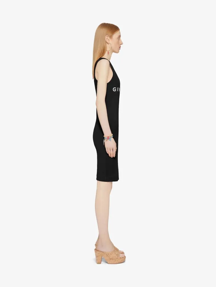 Givenchy GIVENCHY Archetype Tank Dress In Jersey Black Women Dresses