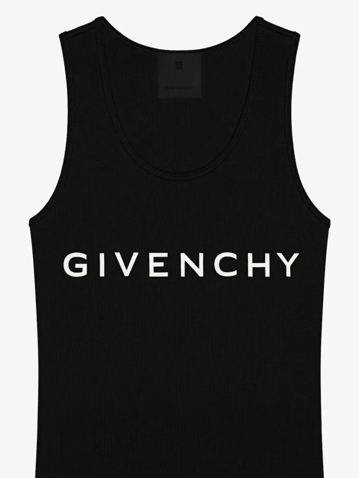 Givenchy GIVENCHY Archetype Tank Dress In Jersey Black Women Dresses