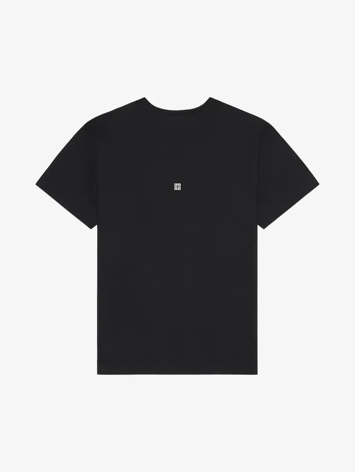 Givenchy GIVENCHY Crest Tshirt In Cotton Black Men TShirts Givenchy GIVENCHY Crest Tshirt In Cotton Black Men TShirts