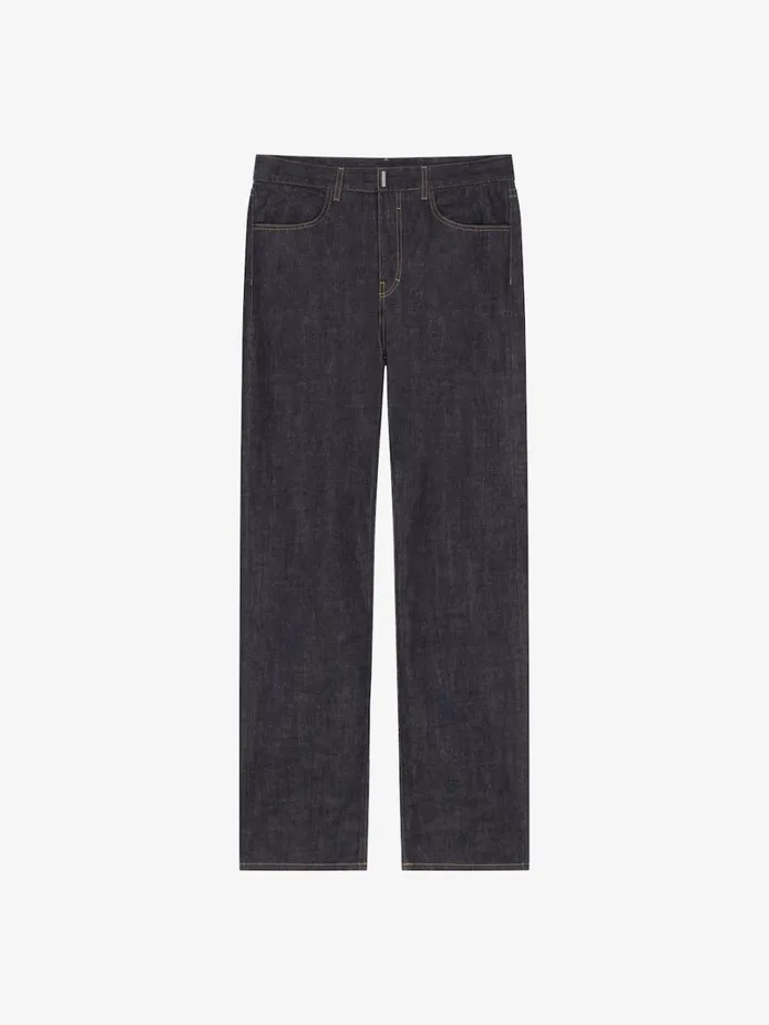 Givenchy Jeans In Denim Indigo Blue Men Pants and Shorts
