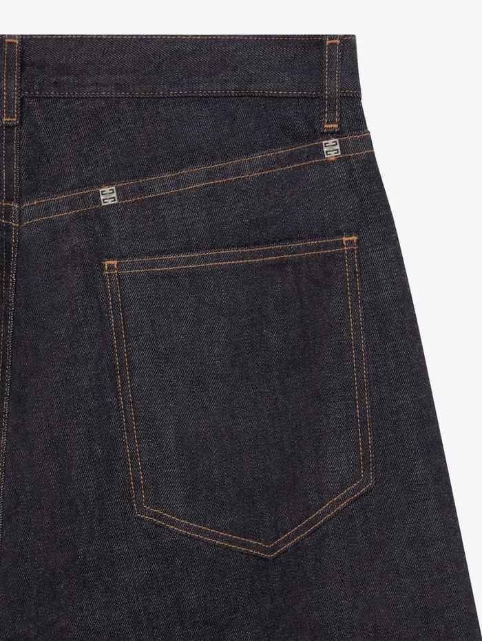 Givenchy Jeans In Denim Indigo Blue Men Pants and Shorts