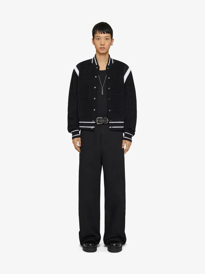 Givenchy Low Crotch Wide Jeans In Denim Black Men Pants and Shorts