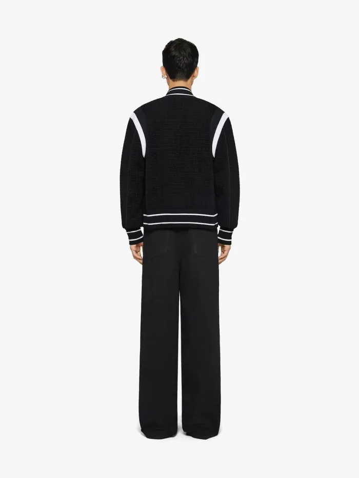 Givenchy Low Crotch Wide Jeans In Denim Black Men Pants and Shorts