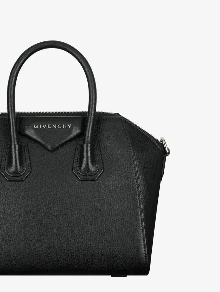 Givenchy Mini Antigona Bag In Grained Leather Black Women Crossbody Bags Givenchy Mini Antigona Bag In Grained Leather Black Women Crossbody Bags