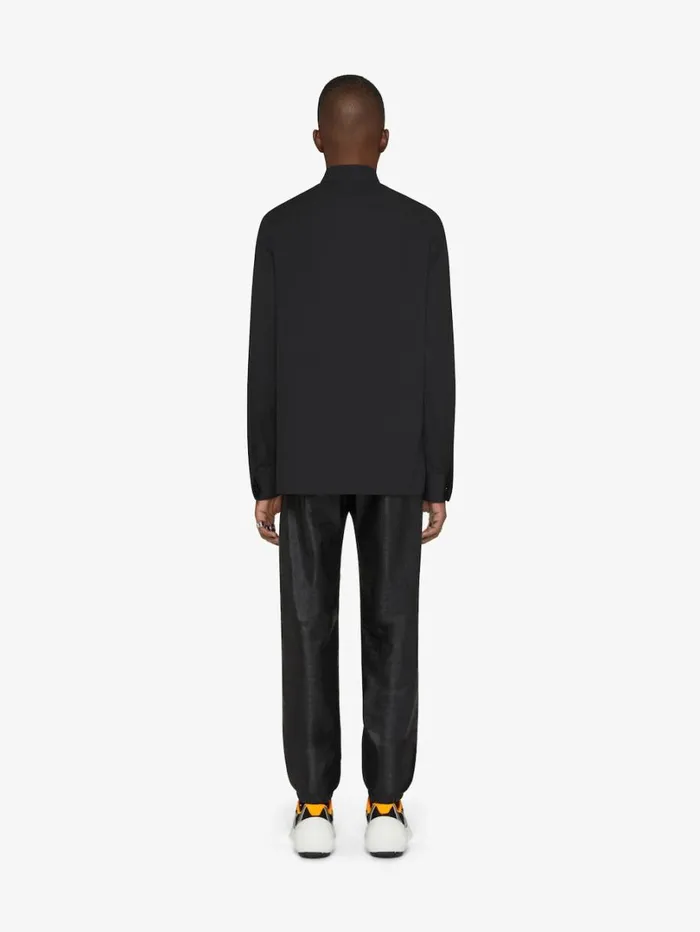 Givenchy Shirt In 4G Jacquard Black Men Shirts