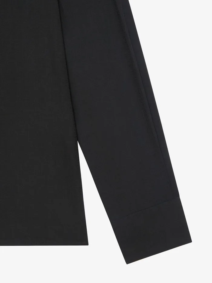 Givenchy Shirt In 4G Jacquard Black Men Shirts