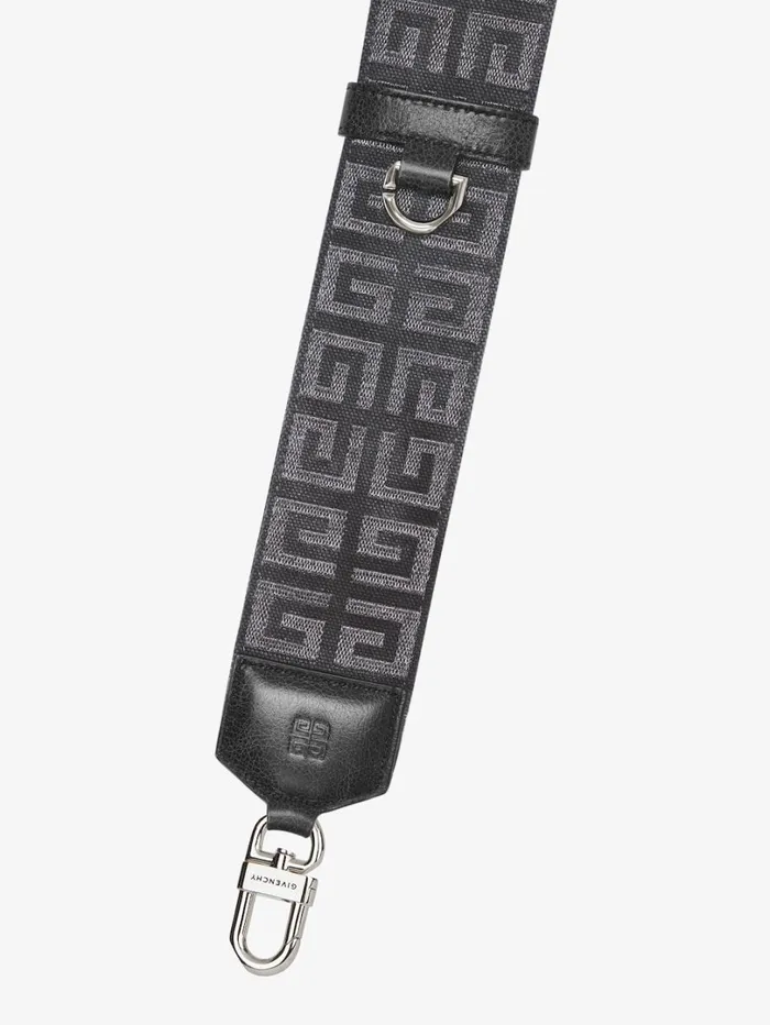 Givenchy Strap In 4G Lurex Embroidery Black Women Belts Givenchy Strap In 4G Lurex Embroidery Black Women Belts