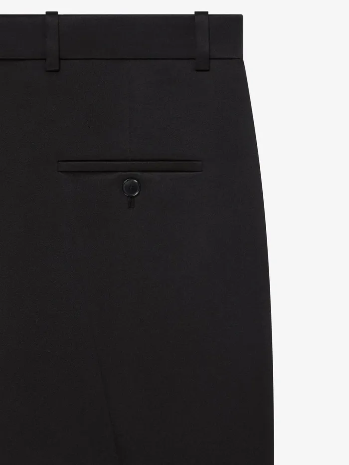 Givenchy Tailored Pants In Satin Black Women Pants and Shorts