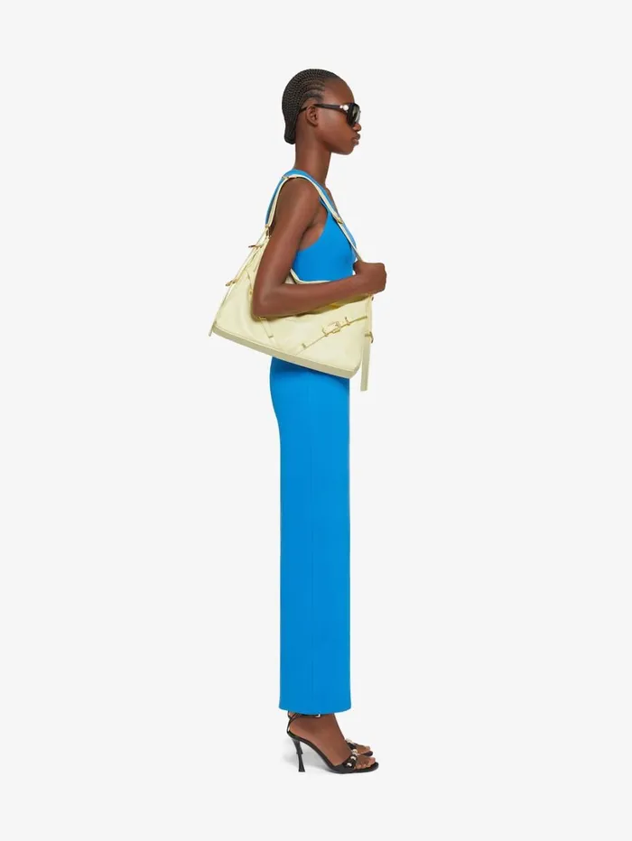 Givenchy Tank Dress In Knit Moroccan Blue Women Dresses