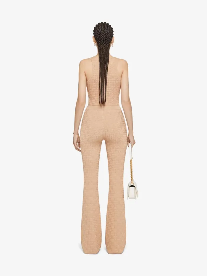 Givenchy Tank Top In 4G Mini Jacquard Tan Women TShirts