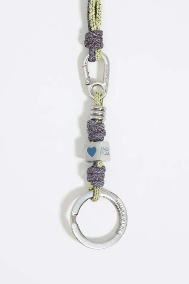 Green Detachable Knots Key Ring Green Women Bimba Y Lola Key Rings Green Detachable Knots Key Ring Green Women Bimba Y Lola Key Rings