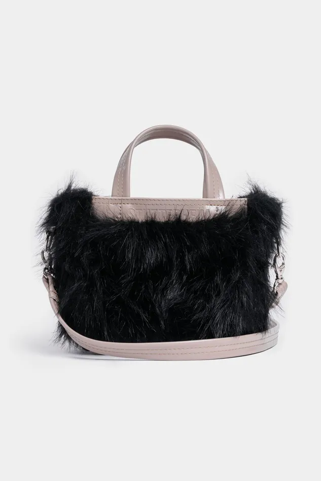 Handbags Women Stutterheim Biblio Mini Faux Bag Potato Opal