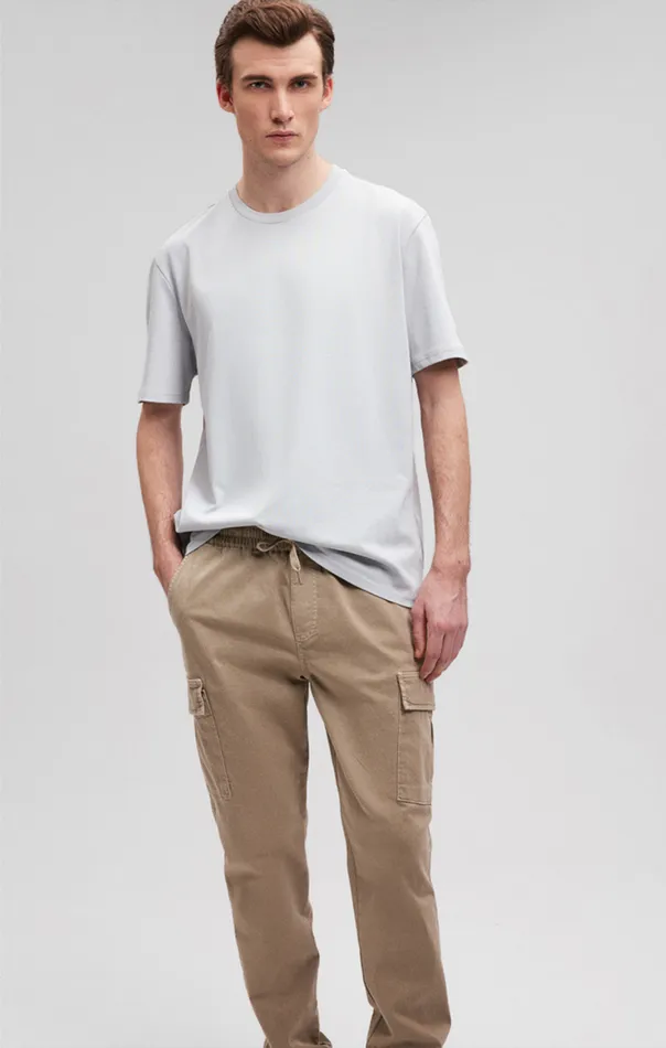 Heavy Weight TShirt In Pearl Blue Men Mavi Jeans TShirts Heavy Weight TShirt In Pearl Blue Men Mavi Jeans TShirts