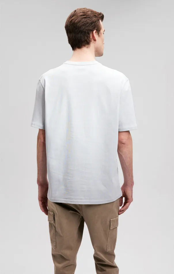 Heavy Weight TShirt In Pearl Blue Men Mavi Jeans TShirts Heavy Weight TShirt In Pearl Blue Men Mavi Jeans TShirts