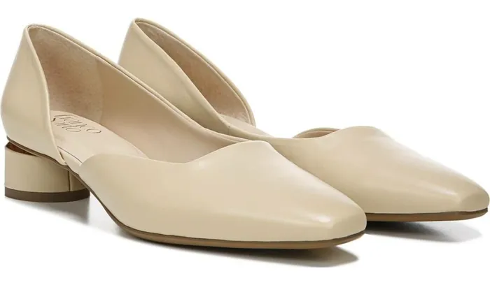 Heels Women Franco Sarto Franco Citrus Pump Beige Leather