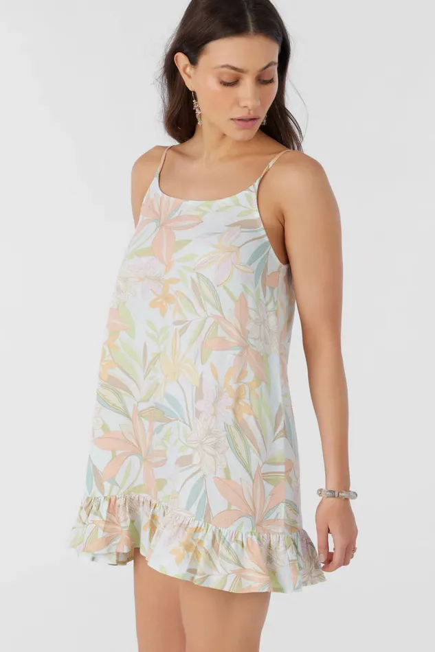 HOLLIS DALIA FLORAL DRESS Skylight Women O039NEILL Clothing