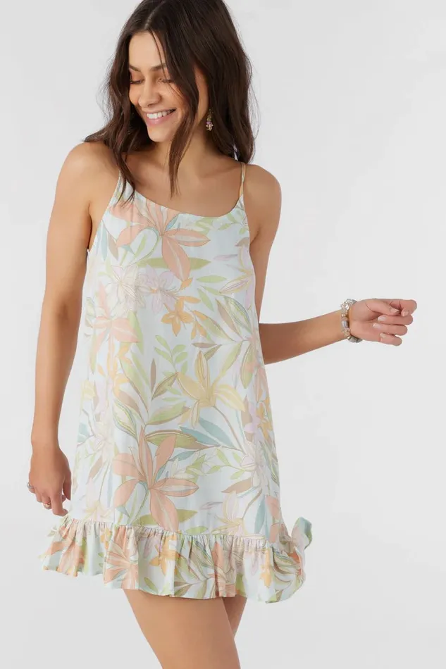 HOLLIS DALIA FLORAL DRESS Skylight Women O039NEILL Clothing