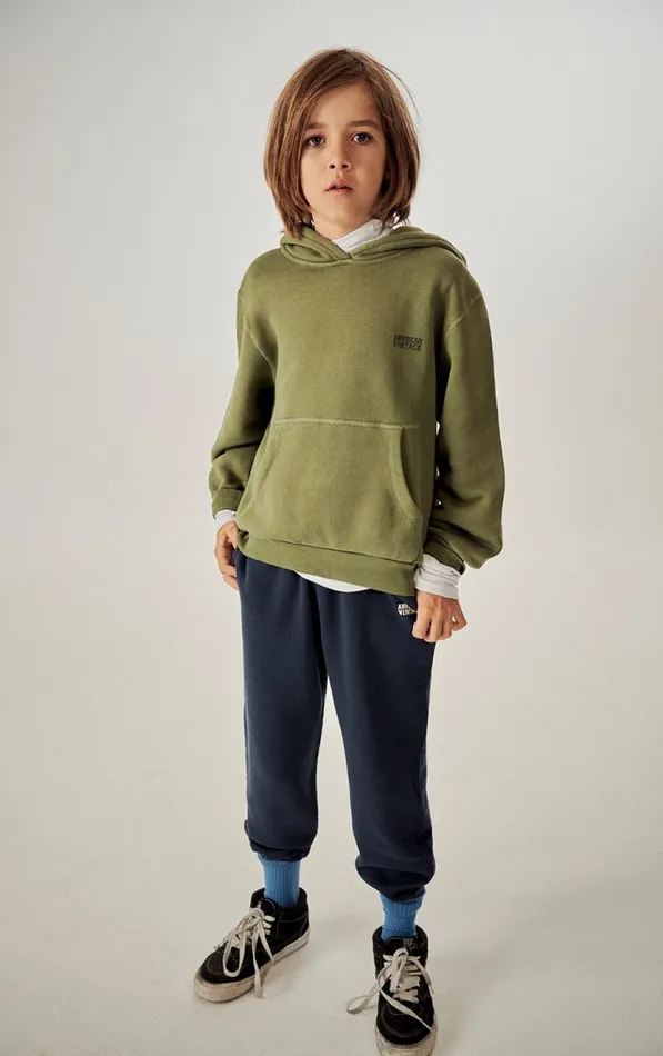 Hoodie Izubird Khaki Vintage Kids American Vintage Sweatshirts Hoodie Izubird Khaki Vintage Kids American Vintage Sweatshirts