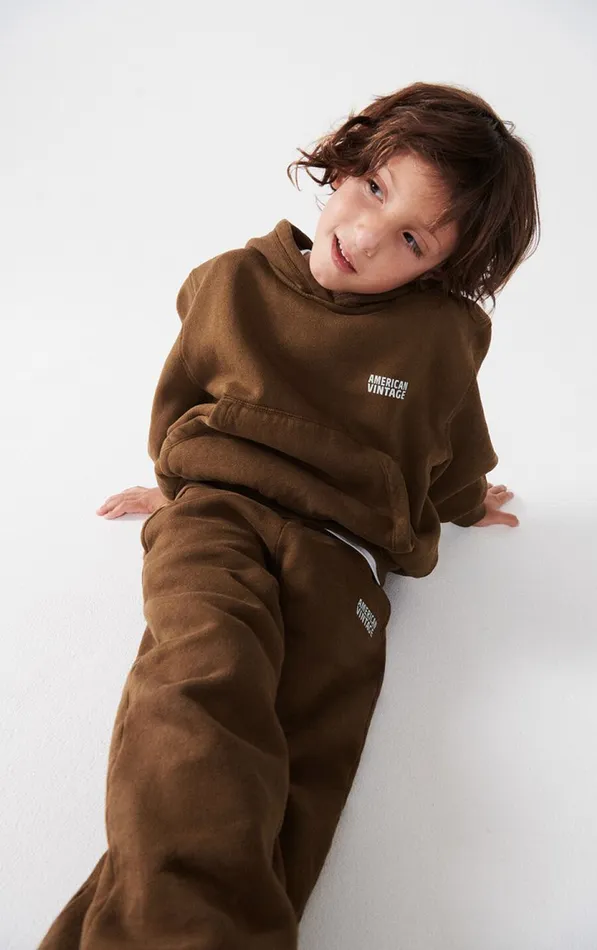 Hoodie Izubird Vintage Candied Chestnut Kids American Vintage Sweatshirts Hoodie Izubird Vintage Candied Chestnut Kids American Vintage Sweatshirts