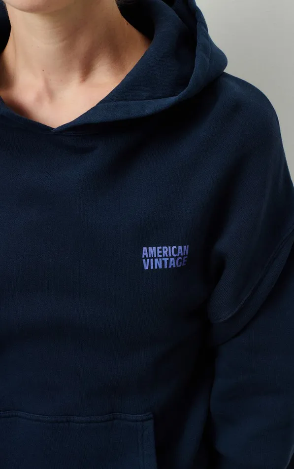 Hoodie Izubird Vintage Navy Women American Vintage Sweatshirts Hoodie Izubird Vintage Navy Women American Vintage Sweatshirts