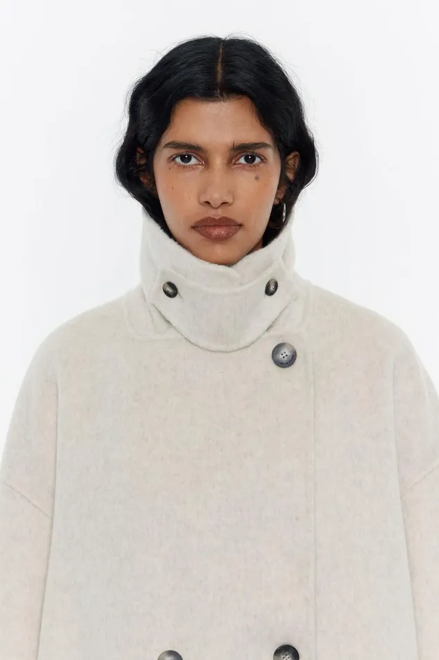 Ivory Tailored Doubleface Jacket Ivory Women Bimba Y Lola Coats And Trench Coats Ivory Tailored Doubleface Jacket Ivory Women Bimba Y Lola Coats And Trench Coats