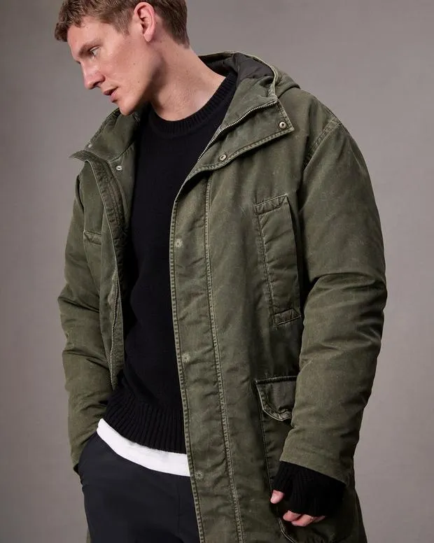 Jackets and Coats Men Rag and Bone Clint Duffle Coat Army