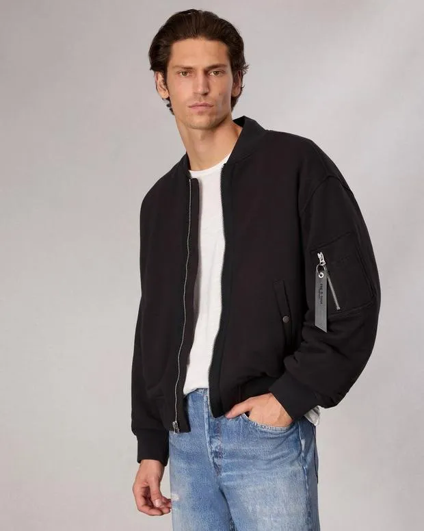 Jackets and Coats Men Rag and Bone Manston Bomber Jacket Black
