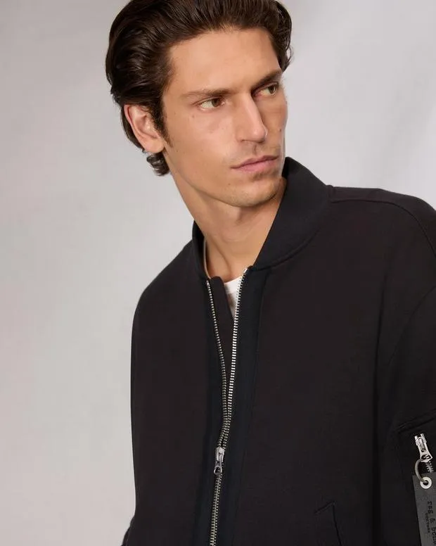 Jackets and Coats Men Rag and Bone Manston Bomber Jacket Black