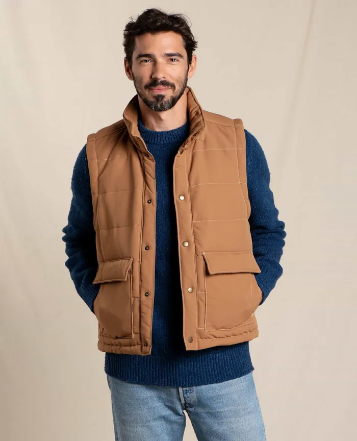Jackets and Layers Men8217s Forester Pass Vest Adobe ToadandCo Men8217s