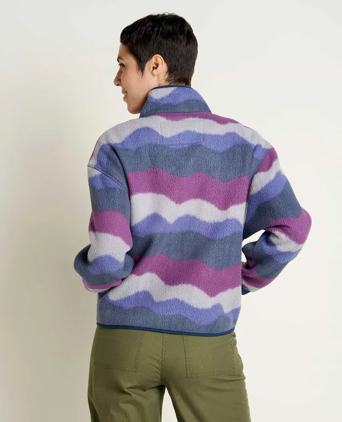 Jackets and Layers ToadandCo Women8217s Women8217s Campo Fleece Jacket Mountain Print