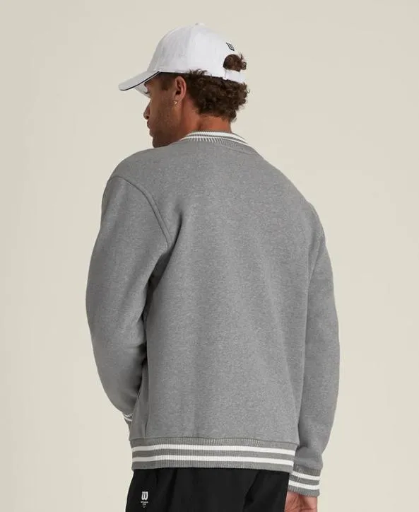 Jackets and Vests Men Wilson Hudson Bomber Jacket Medium Gray Heather Jackets and Vests Men Wilson Hudson Bomber Jacket Medium Gray Heather