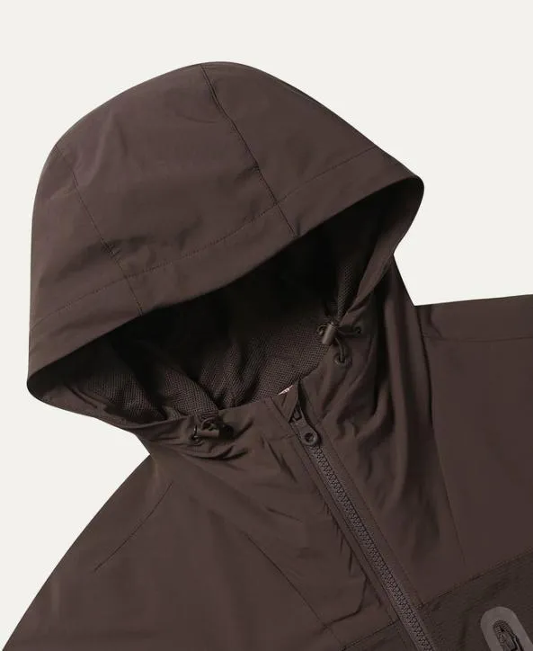 Jackets and Vests Men Wilson M Hooded FullZip Jacket Brown