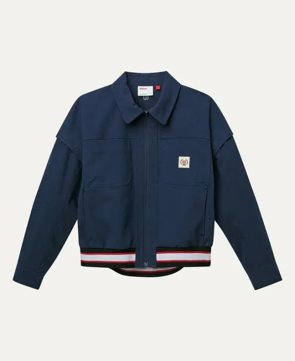 Jackets and Vests Women Wilson W Detachable Field Jacket Navy