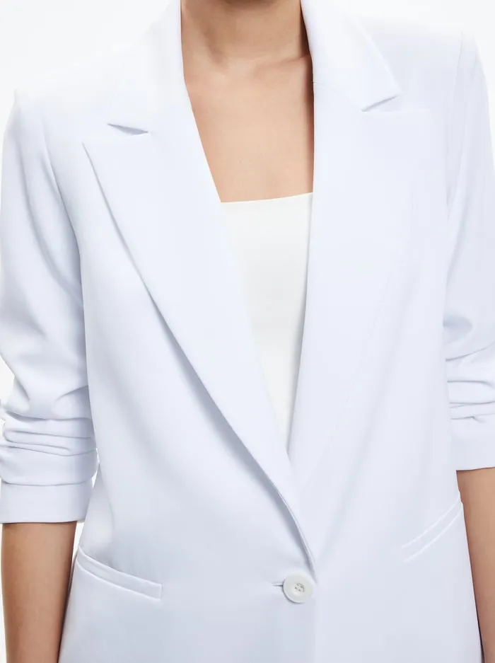 Jackets Coats Women Alice Olivia Denny Boyfriend Blazer White