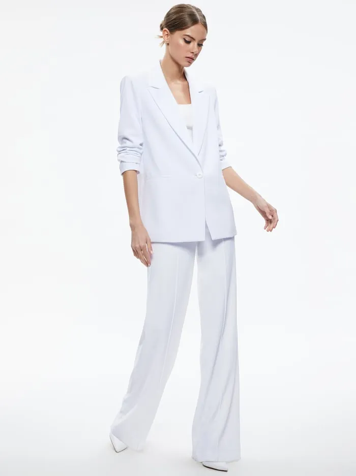 Jackets Coats Women Alice Olivia Denny Boyfriend Blazer White