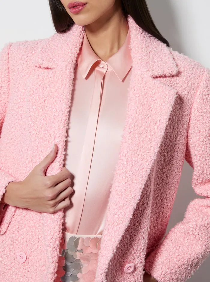 Jackets Coats Women Alice Olivia Jimmy Coat Rose Quartz