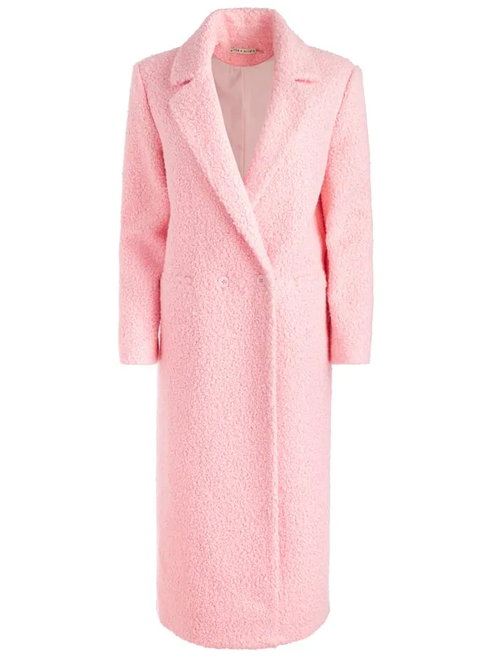 Jackets Coats Women Alice Olivia Jimmy Coat Rose Quartz