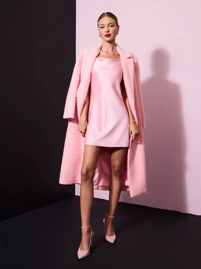 Jackets Coats Women Alice Olivia Jimmy Coat Rose Quartz