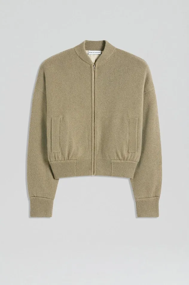 Jackets Women Scanlan Theodore CASHMERE BOMBER Trench Jackets Women Scanlan Theodore CASHMERE BOMBER Trench