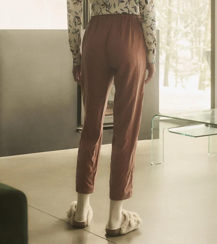 Jaime Ankle Pants 8211 Brown Hatley