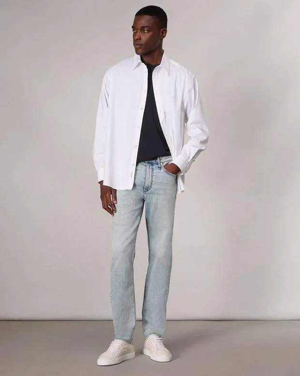 Jeans Men Rag and Bone Fit 2 Slim Fit Jean Authentic Stretch Denim Tristan