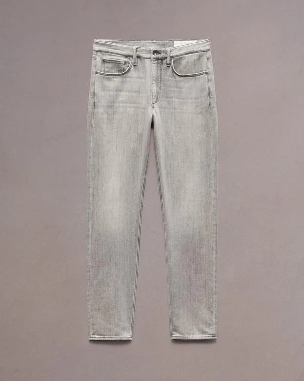 Jeans Men Rag and Bone Fit 3 Athletic Fit Jean Rbstride Denim Washed Grey