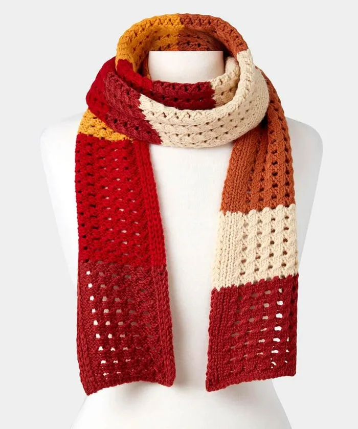 Joe Browns Accessories and Jewellery Women Liberty Colour Block Scarf Multi