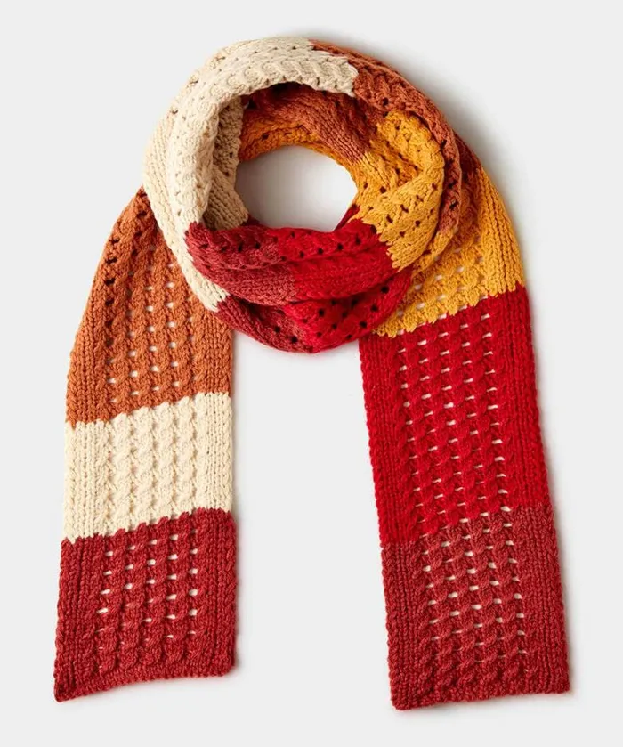 Joe Browns Accessories and Jewellery Women Liberty Colour Block Scarf Multi Joe Browns Accessories and Jewellery Women Liberty Colour Block Scarf Multi