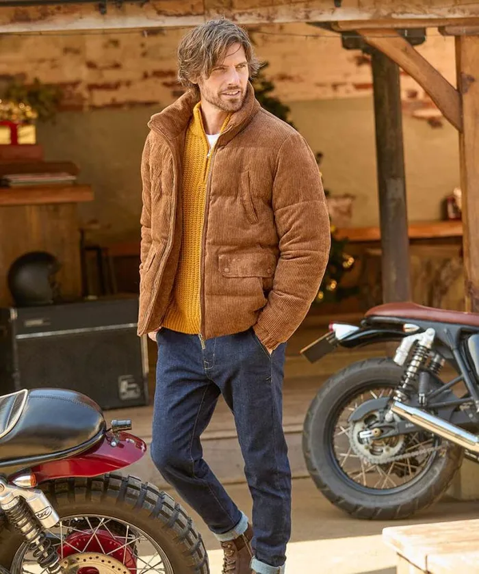 Joe Browns Coats and Jackets Men Weekend Ready Coat Dark Tan Joe Browns Coats and Jackets Men Weekend Ready Coat Dark Tan